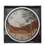 Voir la diapositive 3 : ATMOSPHERA Horloge Murale Design  Soleil  30cm Blanc