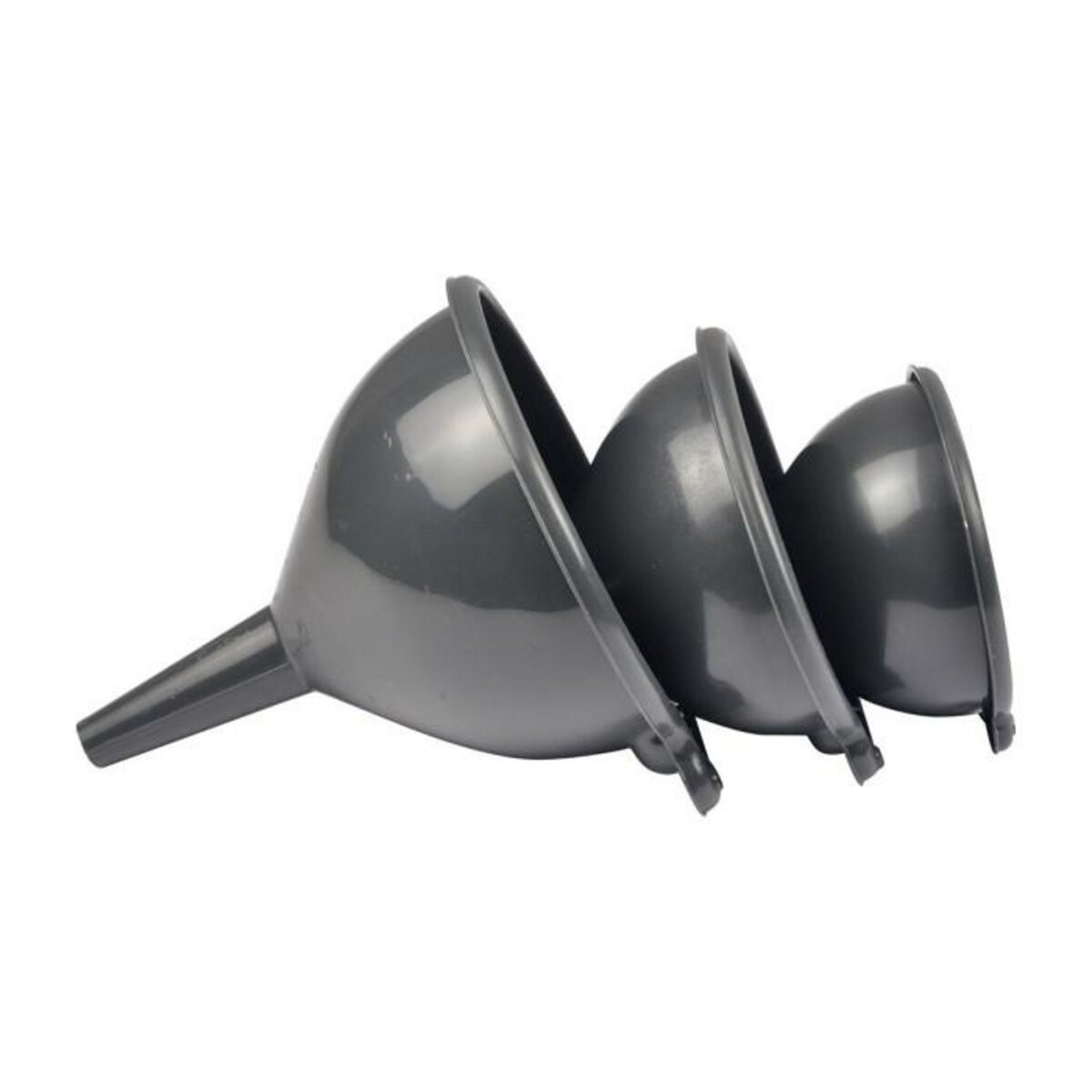 Paris Prix Lot de 3 Entonnoirs  Repassage  14cm Anthracite