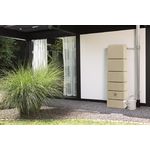 GARANTIA Kit Cuve Murale Slim 330 L Sable avec Collecteur Eco Gris