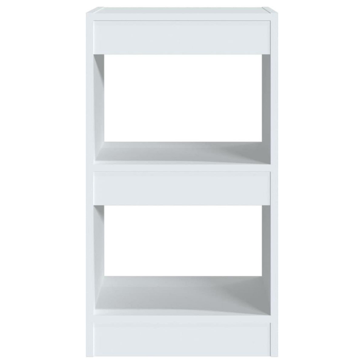 VIDAXL Bibliotheque/Separateur de piece Blanc 40x30x72 cm