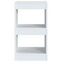 Voir la diapositive 3 : VIDAXL Bibliotheque/Separateur de piece Blanc 40x30x72 cm