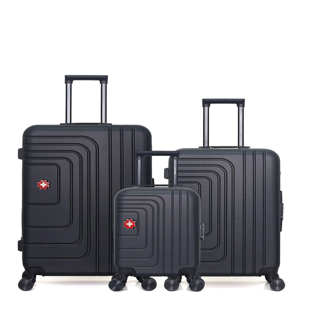 SWISS KOPPER SWISS KOPPER - LOT DE 3 - Valises grand format, weekend et cabine XXS RUTI
