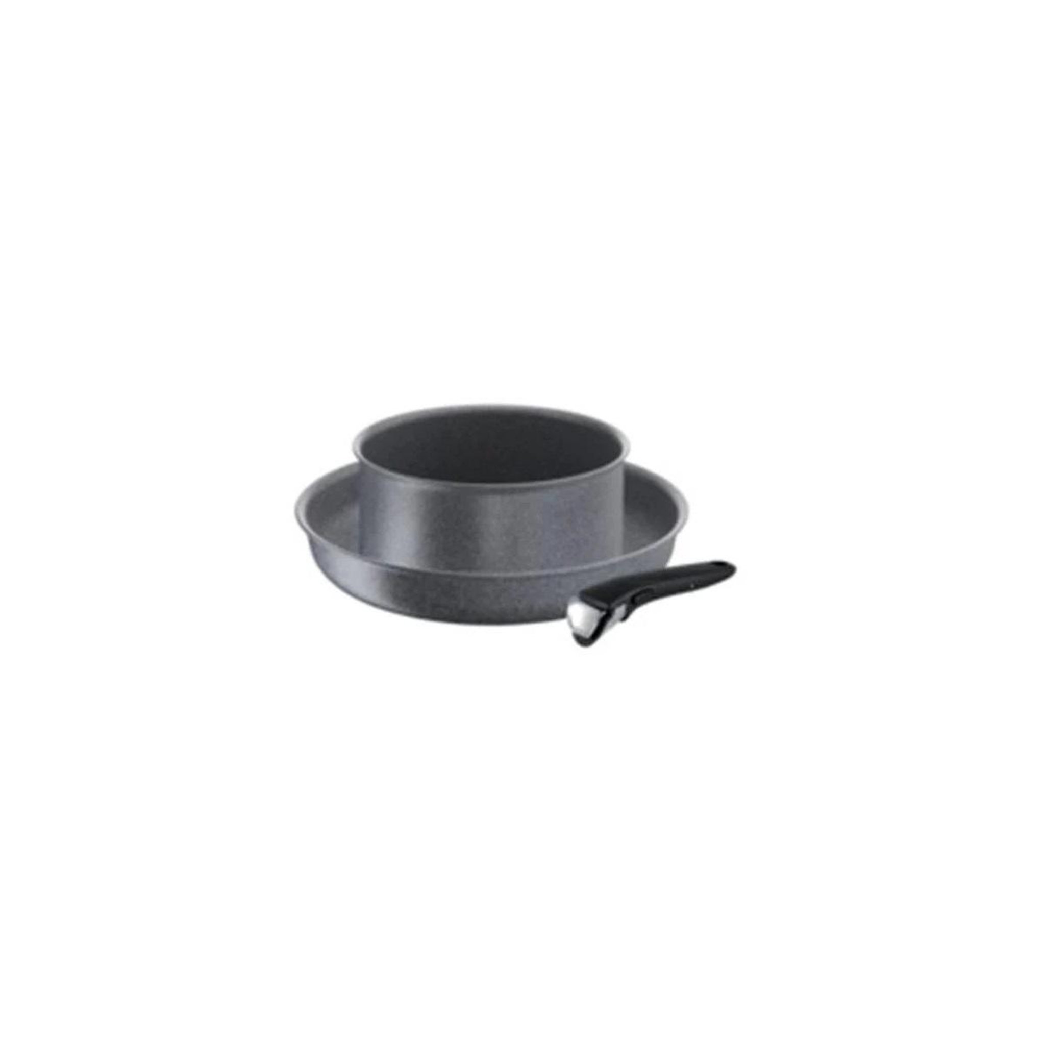 TEFAL Lot de 1 poêle 28cm et 1 casserole 20cm aluminium antiadhésif  + poignée - L6829202