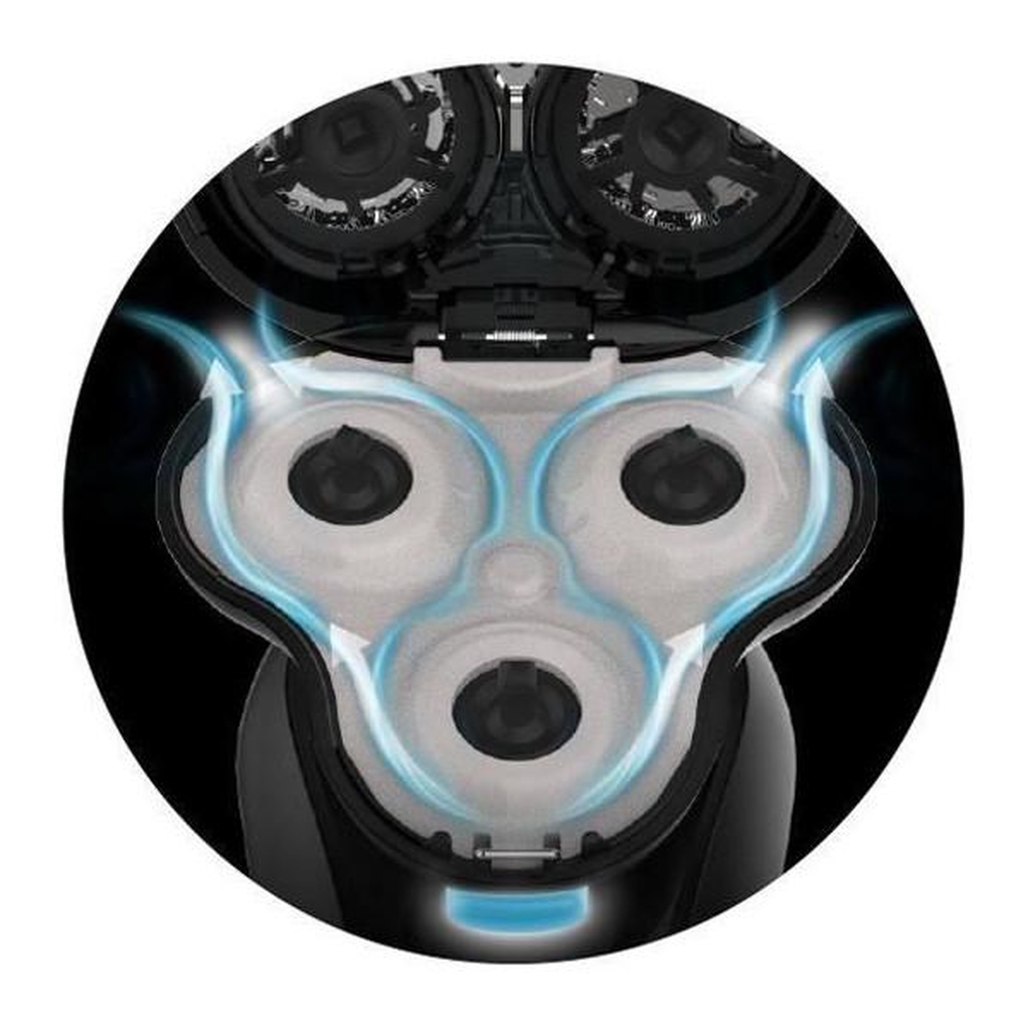 Voir la diapositive 5 : REMINGTON Rasoir - Tondeuse Electrique  rotatif - REMINGTON - XR1755 - Systeme hybride SynX - PivotBall - Lames flexibles - 100% étanche - Autonomie 50 min