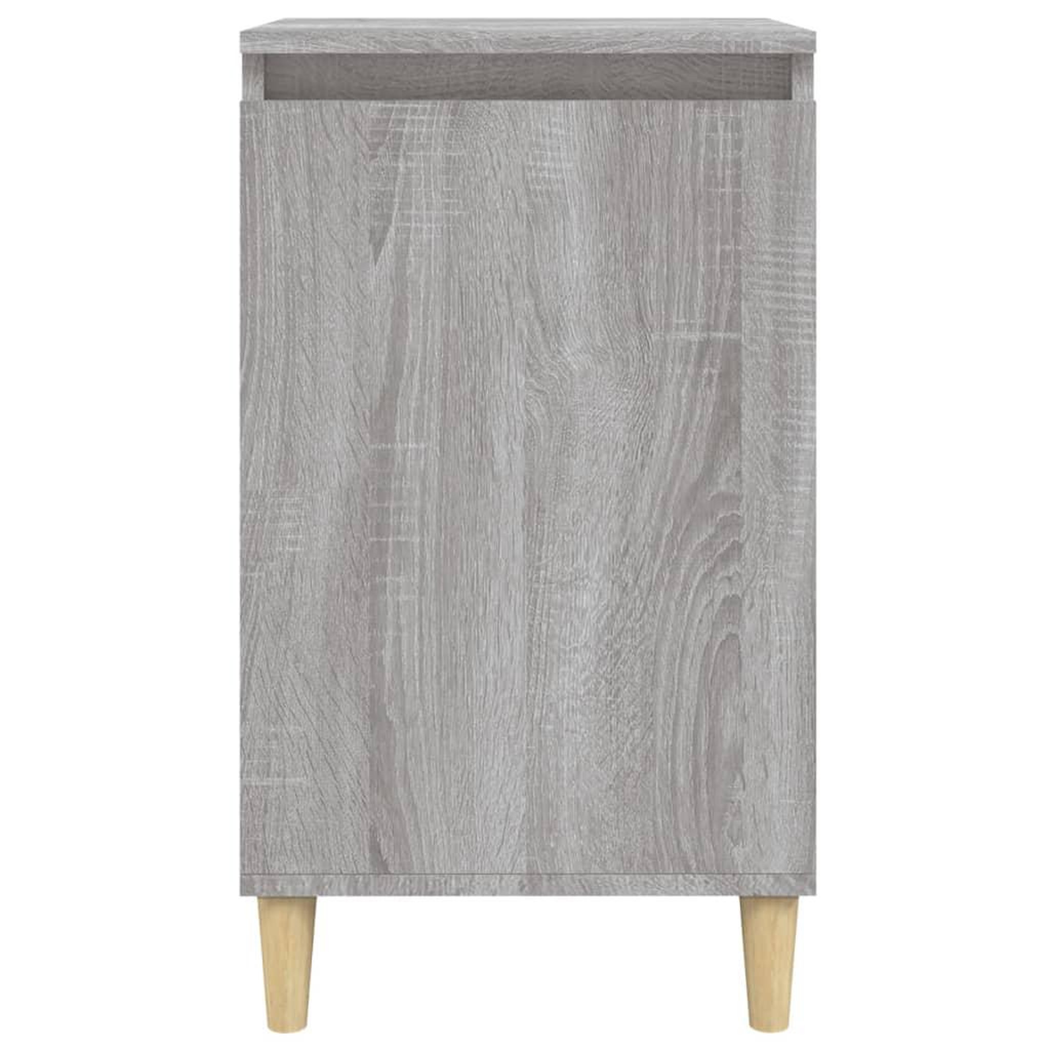 Voir la diapositive 5 : VIDAXL Tables de chevet 2 pcs sonoma gris 40x35x70cm bois d'ingenierie