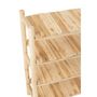 Voir la diapositive 4 : Paris Prix Étagère 4 Niveaux en Teck  Latonya  140cm Naturel