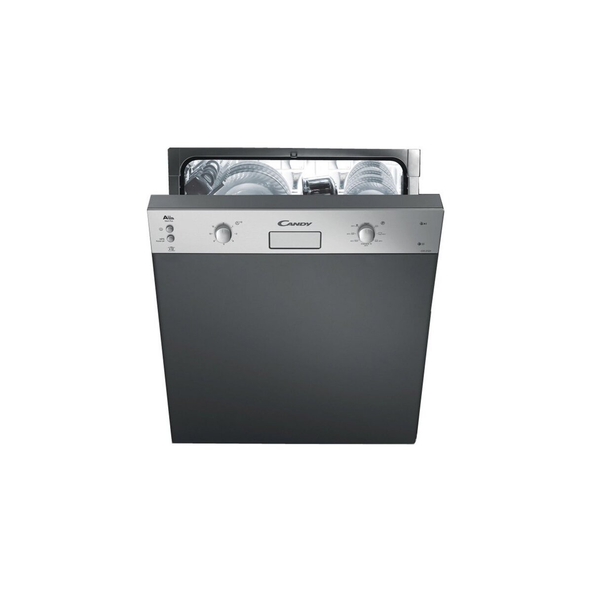 CANDY Lave-vaisselle CDS 2112X, 60 cm, 12 couverts, 47 dB, 7 programmes