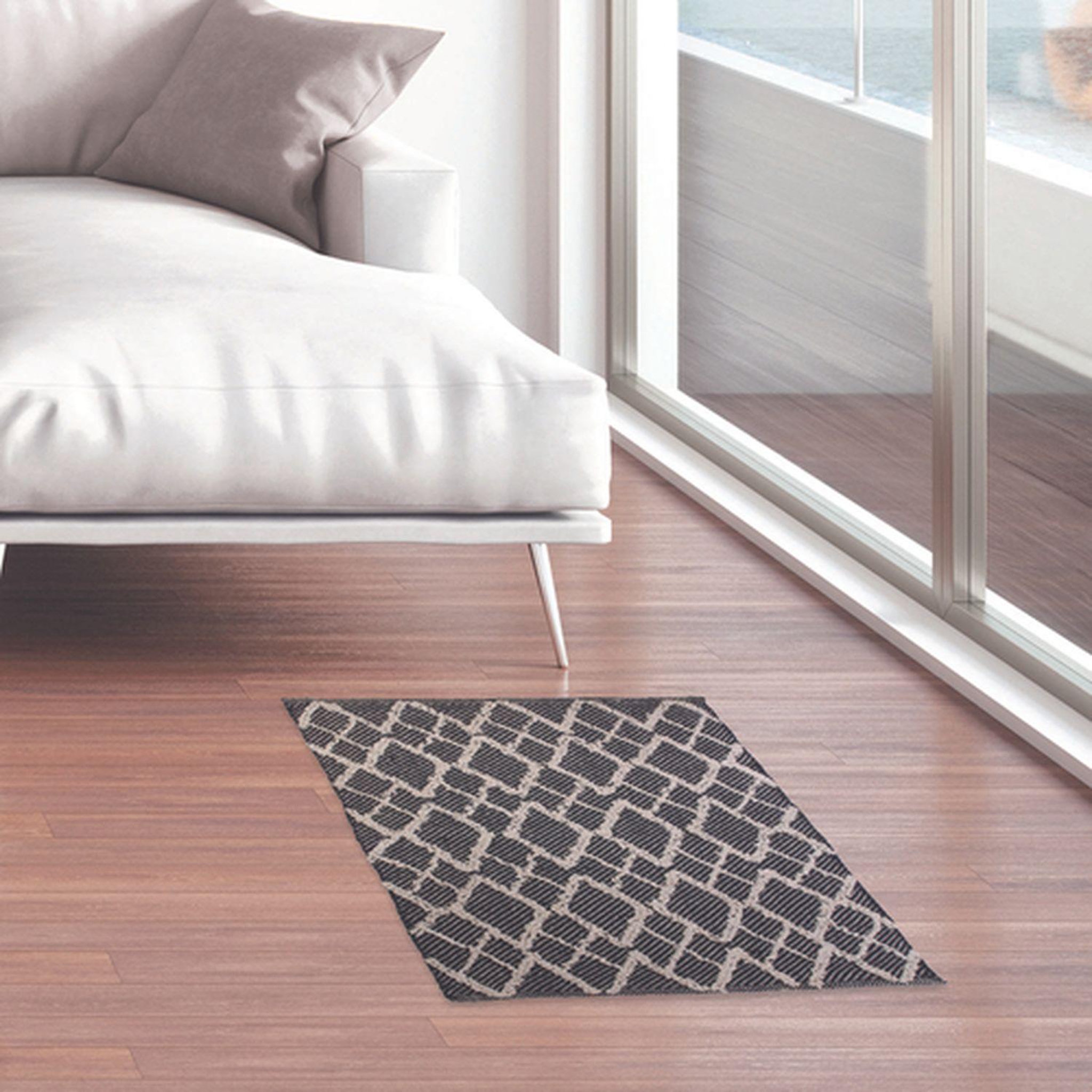 Voir la diapositive 2 : The Home Deco Factory Tapis ethnique design berbère Akra
