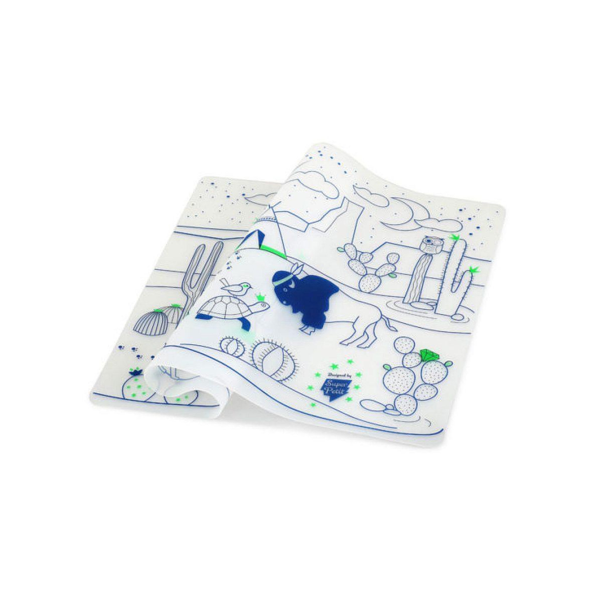 SUPER PETIT Set de table -  cactus -