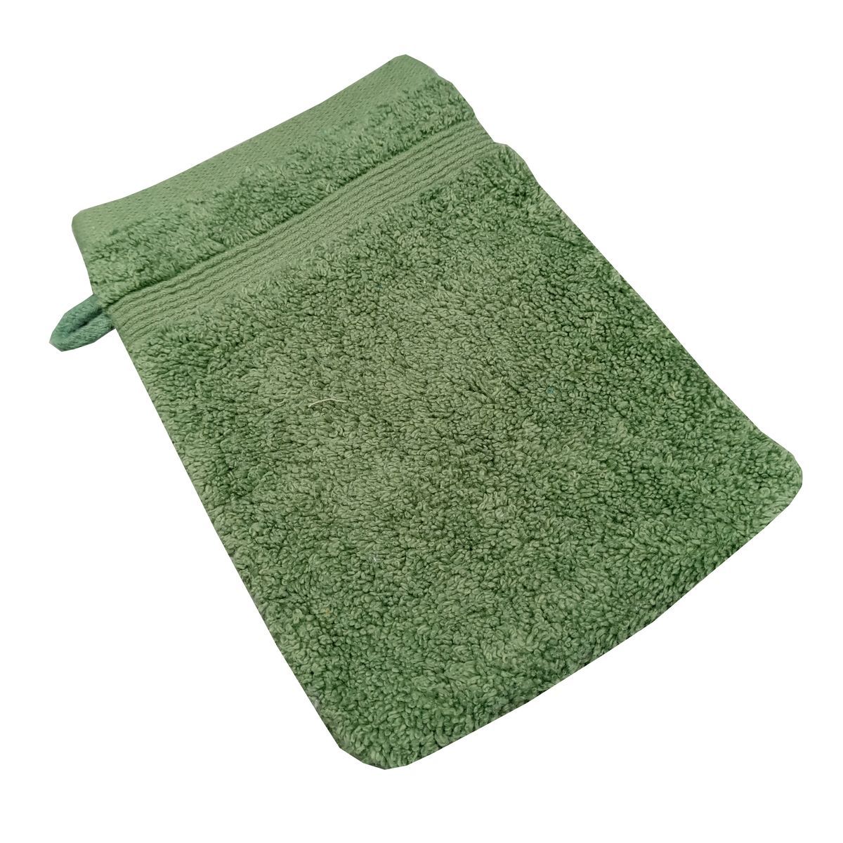 ACTUEL Lot de 2 gants de toilette unis en coton 500 g/m²