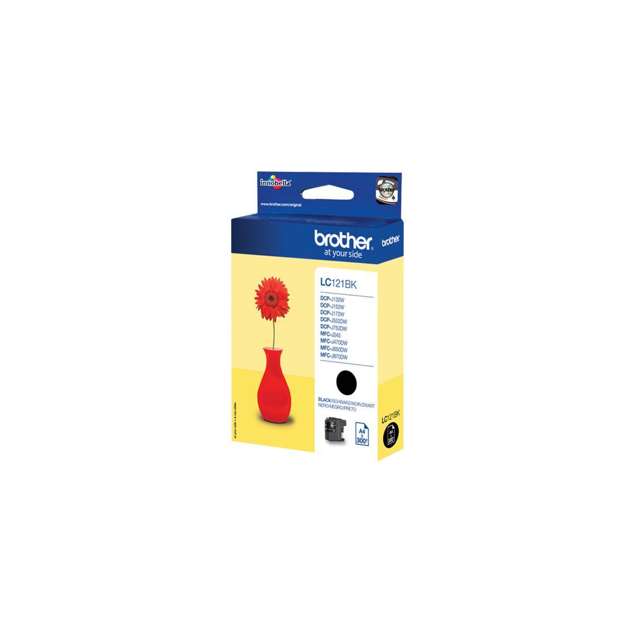Voir la diapositive 3 : Brother Brother lc121bk cartouche jet d'encre noire