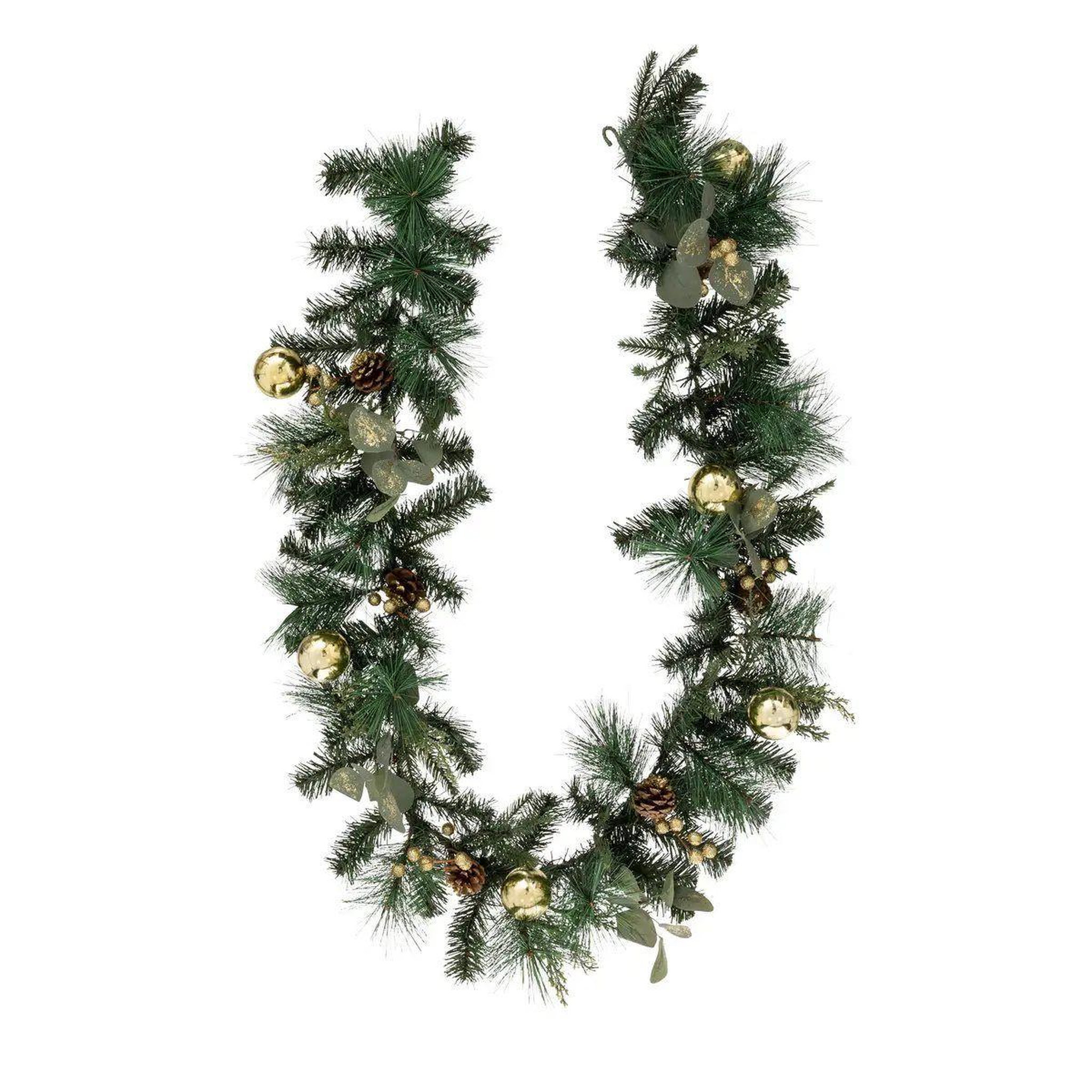 ATMOSPHERA Guirlande de noël  eucalyptus  200cm vert