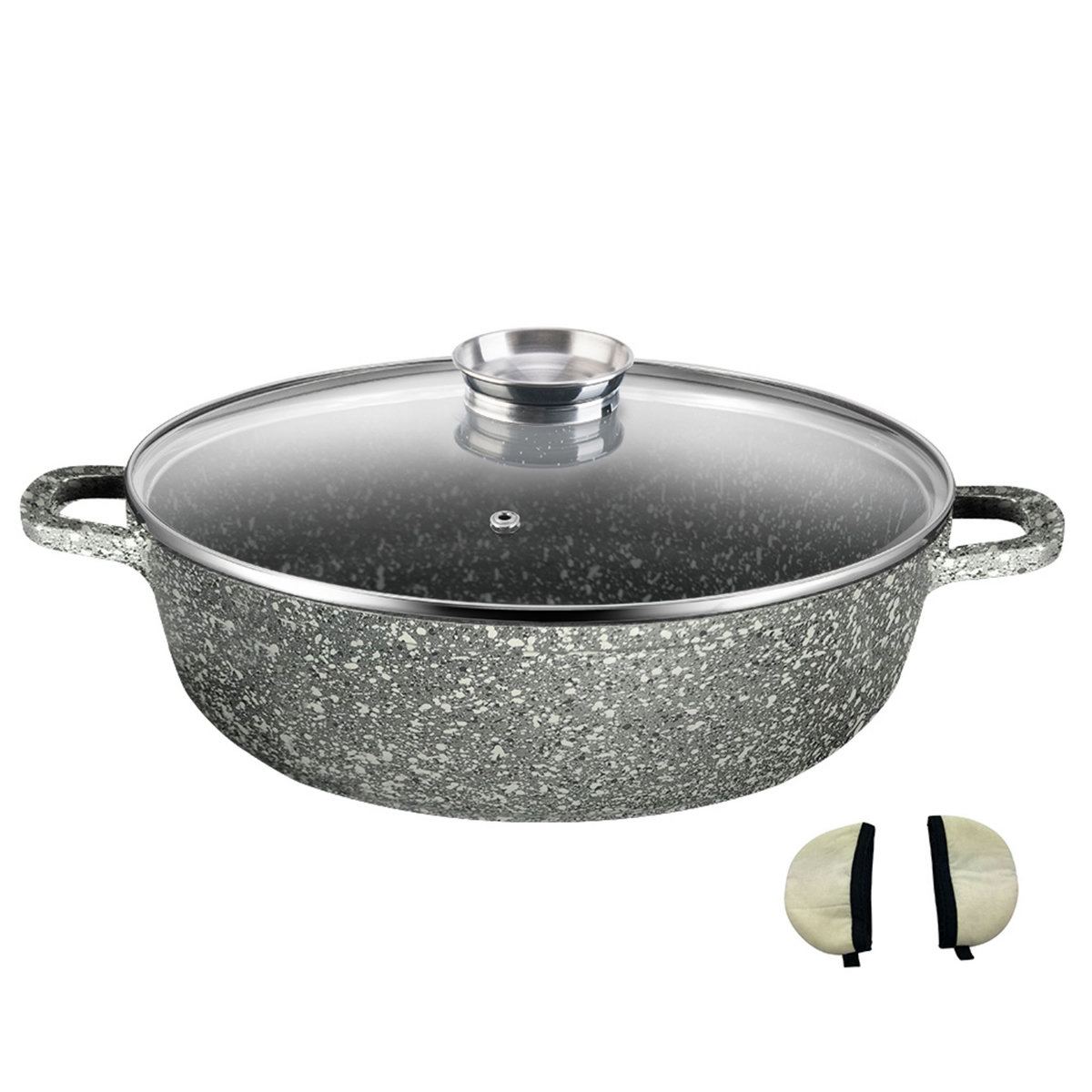 ROSSETTO Sauteuse fonte aluminium XXL 32 cm