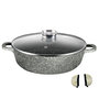 Voir la diapositive 1 : ROSSETTO Sauteuse fonte aluminium XXL 32 cm