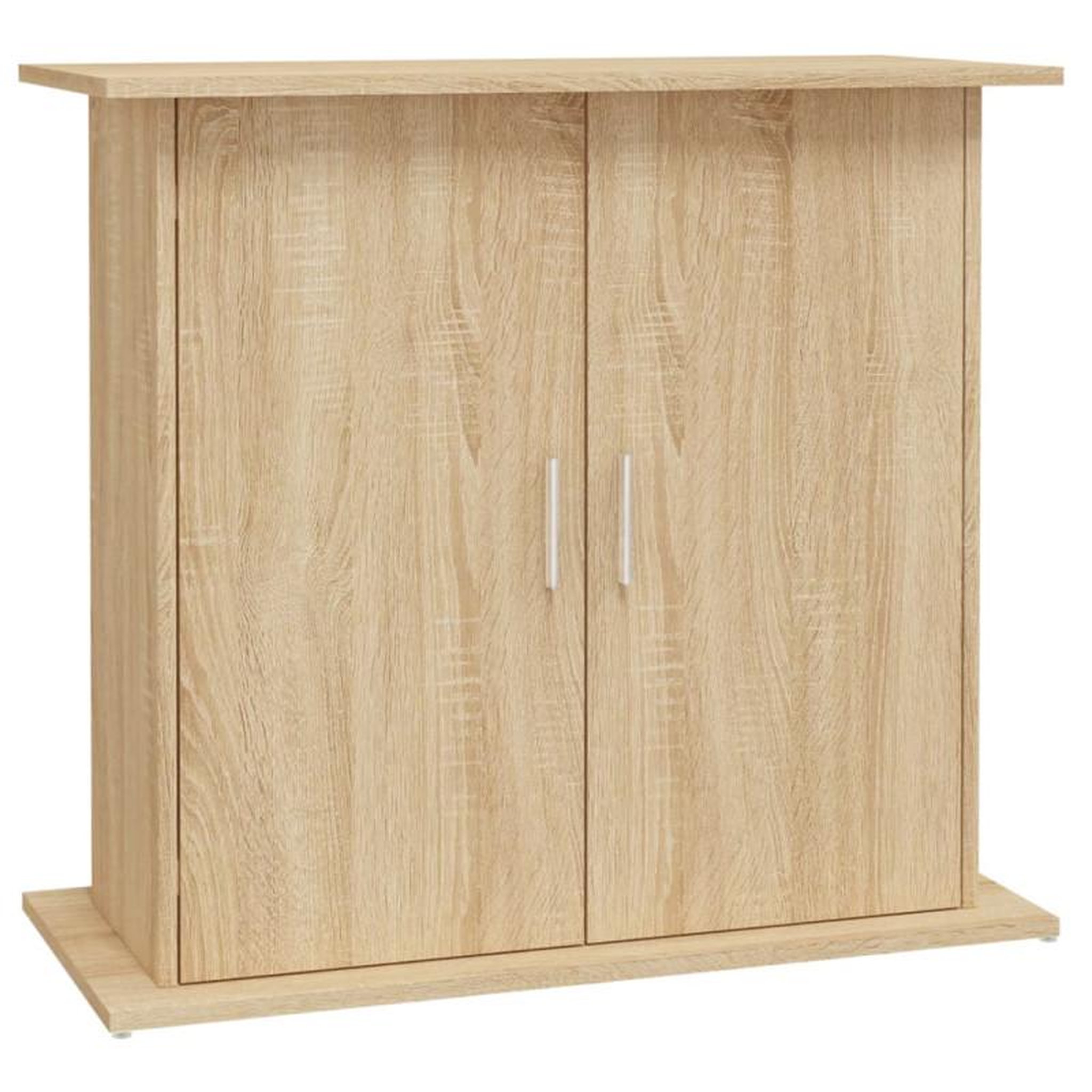 Voir la diapositive 2 : VIDAXL Support pour aquarium chêne sonoma 81x36x73cm bois d ingénierie