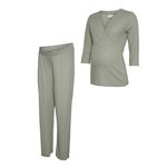 MAMALICIOUS Pyjama de Grossesse  Femme Mamalicious Payton. Coloris disponibles : Vert