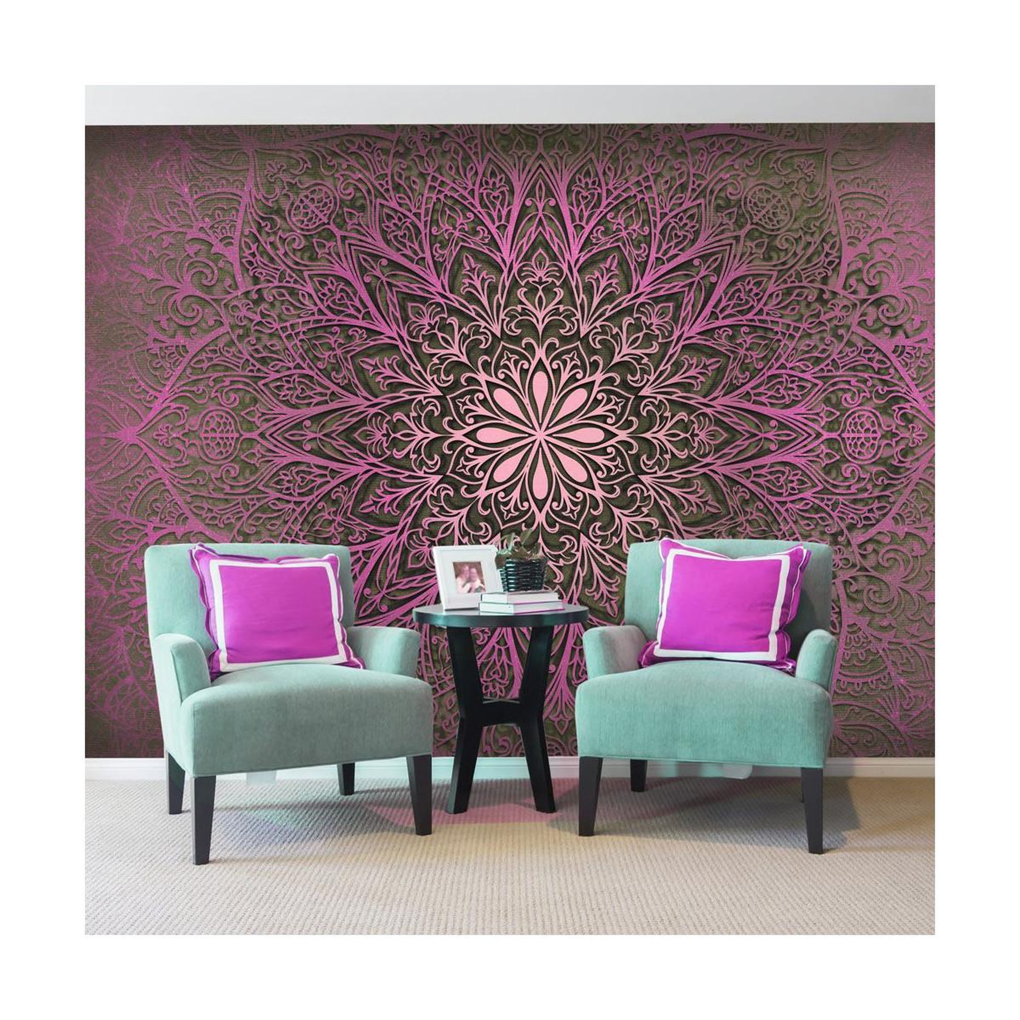 Voir la diapositive 1 : Paris Prix Papier peint  mandala of love