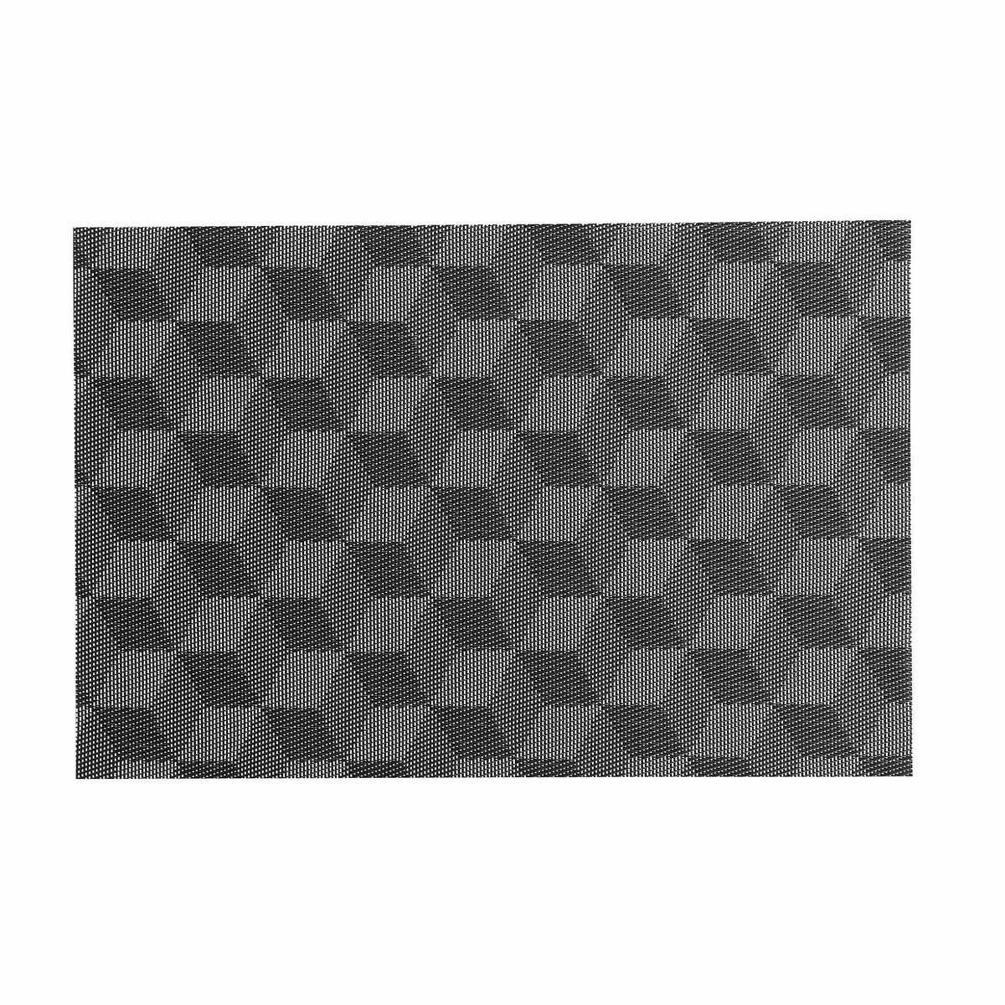 Douceur d'Intérieur Set de table  cubiz  30x45cm noir & blanc