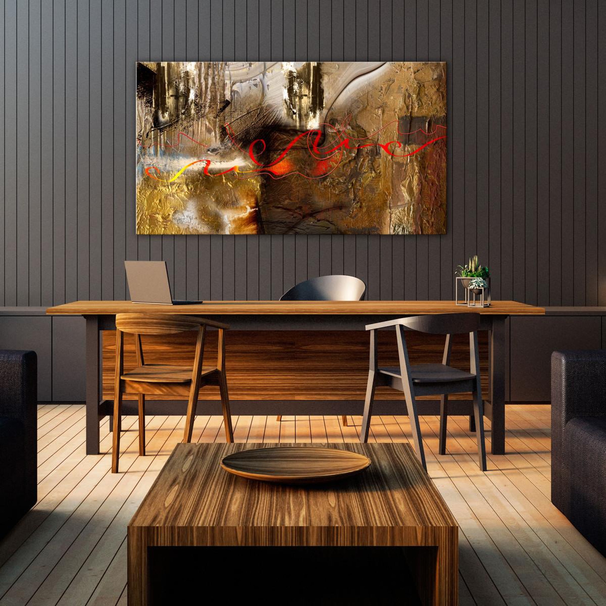 Voir la diapositive 2 : Paris Prix Tableau Imprimé  Mysterious Shadow