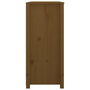 Voir la diapositive 5 : VIDAXL Armoire laterale Marron Miel 100x40x90 cm Bois de pin massif