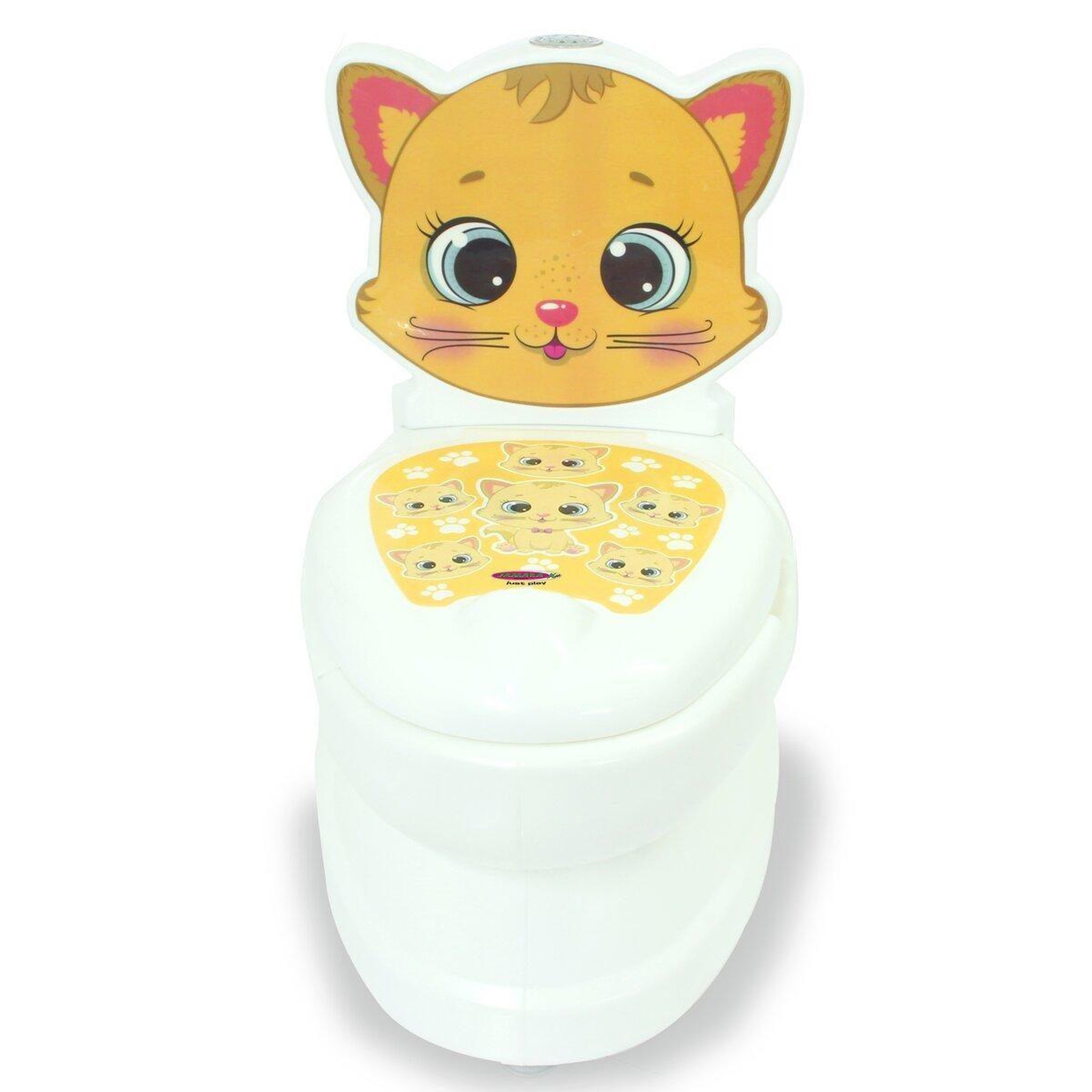 Voir la diapositive 3 : Jamara My small toilet - motif chat