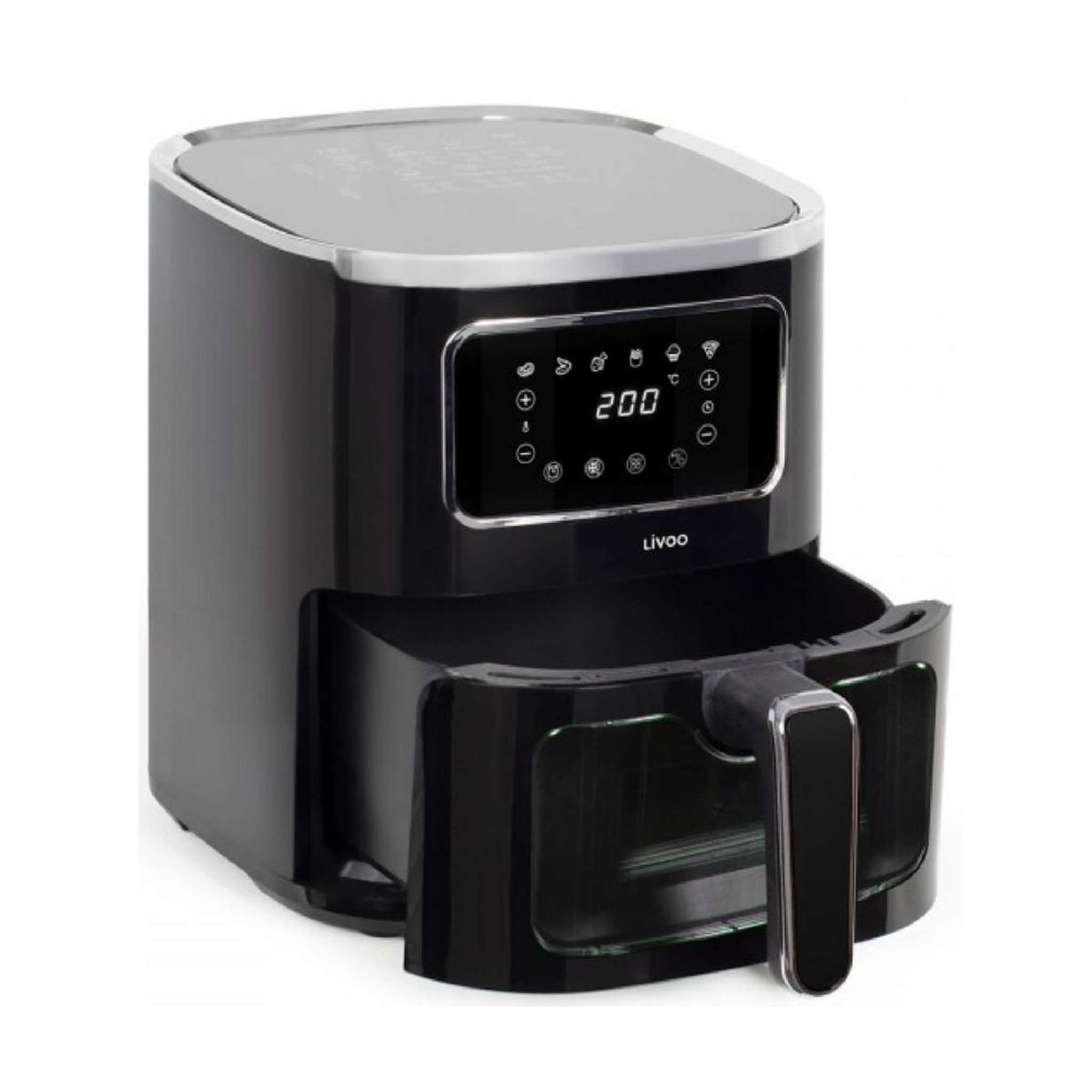 Voir la diapositive 5 : LIVOO Friteuse sans huile 5l 1450w noir - doc341