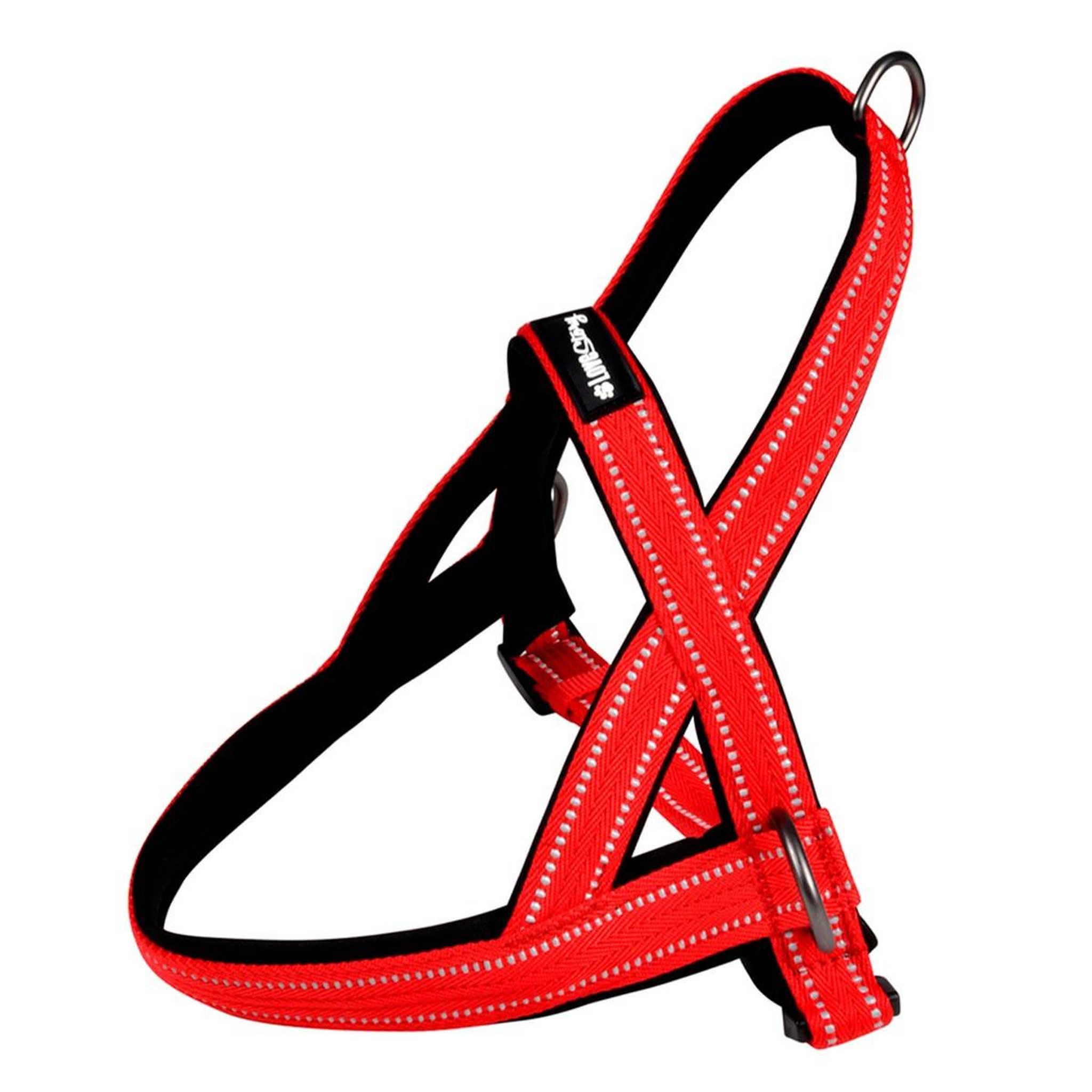 LOVE STORY Harnais norvégien  expert réglable  75cm rouge