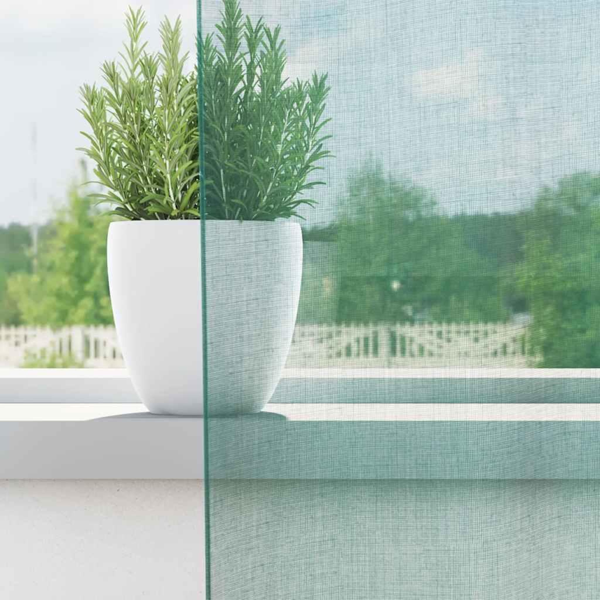 Voir la diapositive 3 : VIDAXL Rideaux en voile avec œillets 2 pcs turquoise