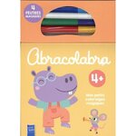 ABRACOLABRA HIPPOPOTAME. MES PETITS COLORIAGES MAGIQUES - AVEC 4 FEUTRES MAGIQUES, Yoyo éditions