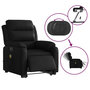Voir la diapositive 5 : VIDAXL Fauteuil inclinable de massage electrique noir similicuir