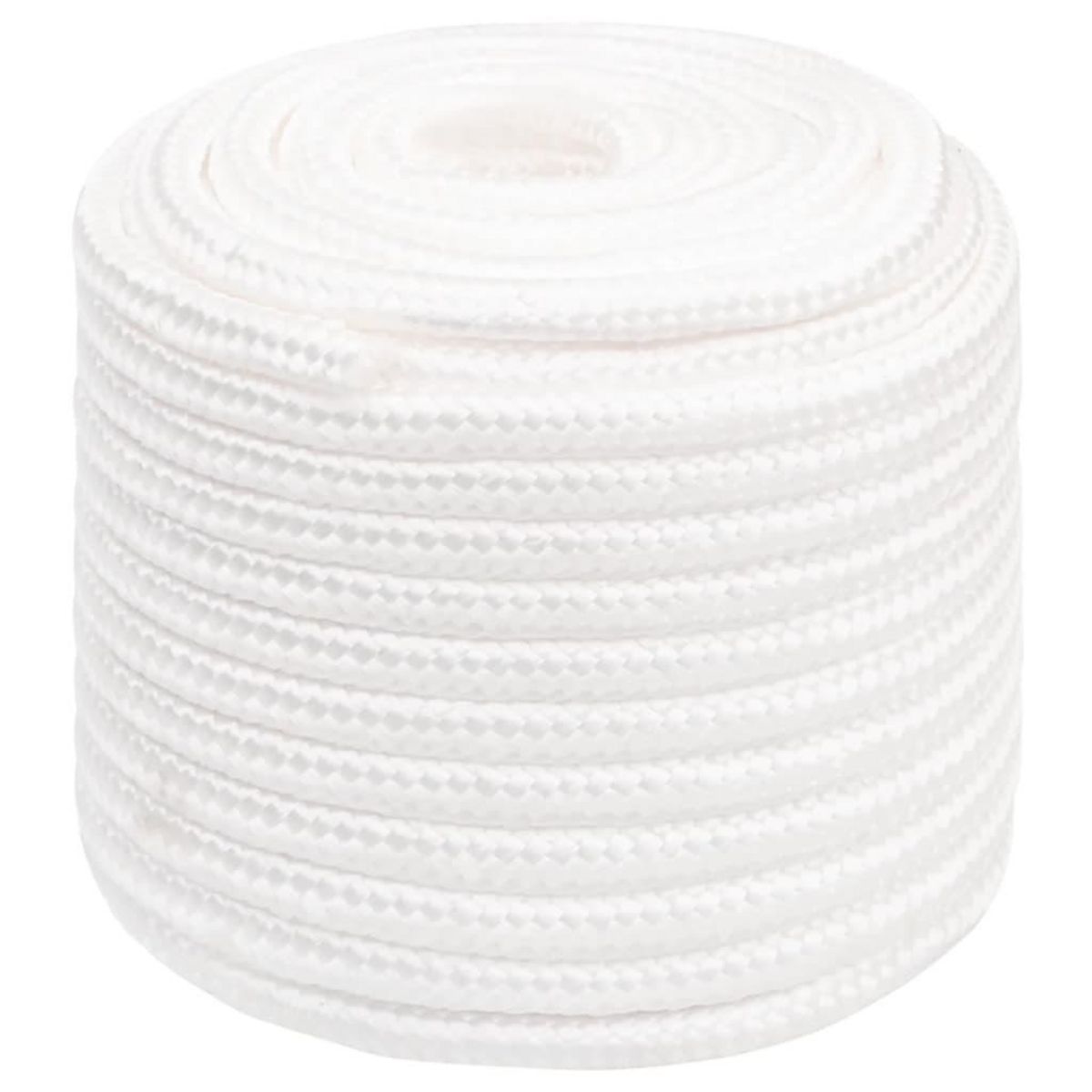 VIDAXL Corde de bateau Blanc complet 16 mm 50 m Polypropylene