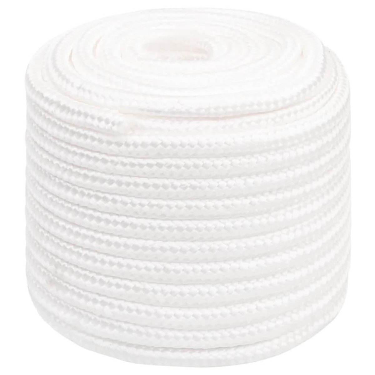 VIDAXL Corde de bateau Blanc complet 16 mm 50 m Polypropylene