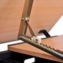 Voir la diapositive 4 : VIDAXL Table a dessin inclinable 2 tiroirs et tabouret