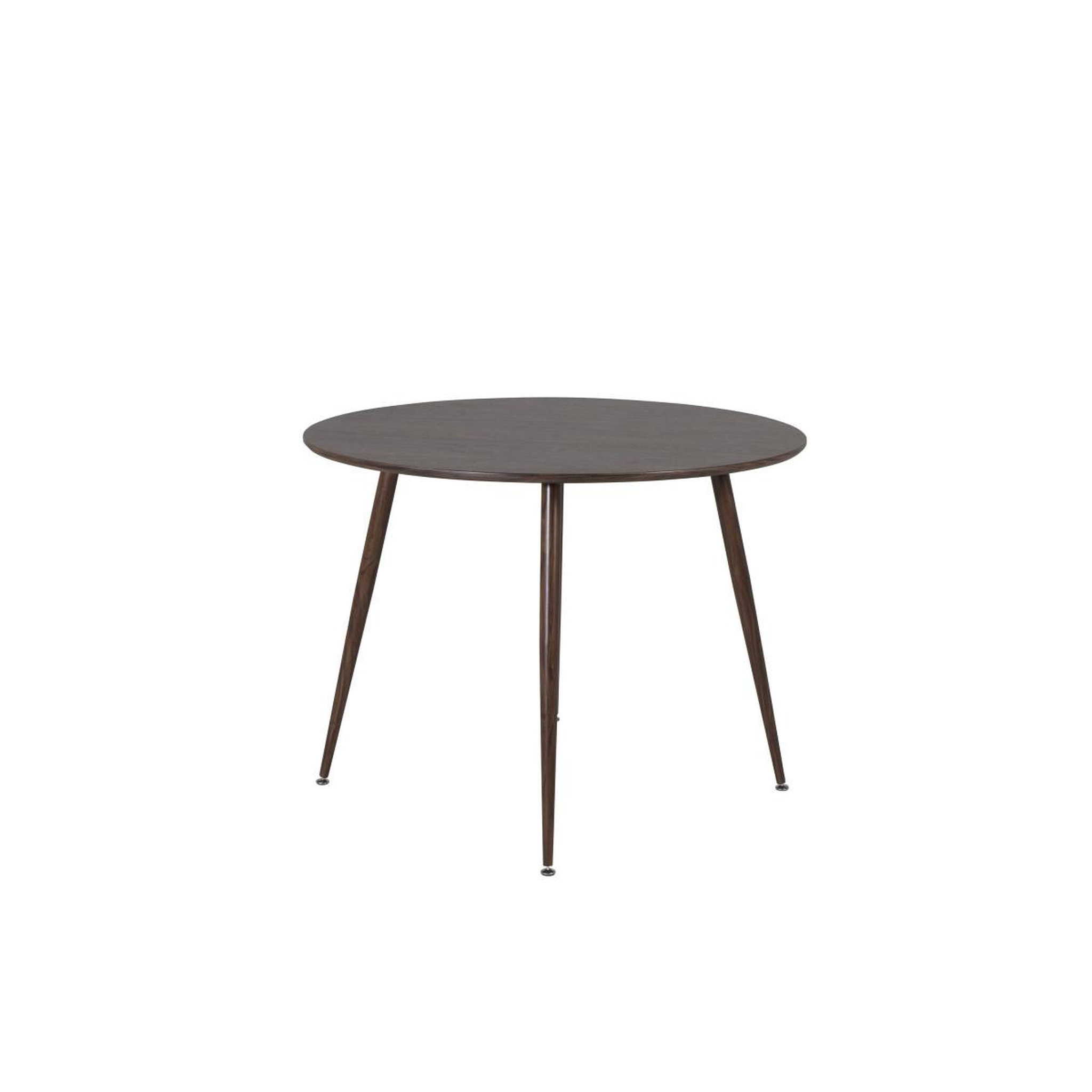 Voir la diapositive 3 : Paris Prix Table à manger ronde  plaza  100cm noyer
