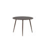 Voir la diapositive 3 : Paris Prix Table à Manger Ronde  Plaza  100cm Noyer