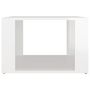 Voir la diapositive 5 : VIDAXL Table de chevet Blanc brillant 57x55x36 cm Bois d'ingenierie