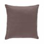 Voir la diapositive 2 : ATMOSPHERA Coussin Déhoussable  Jovi  38x38cm Taupe
