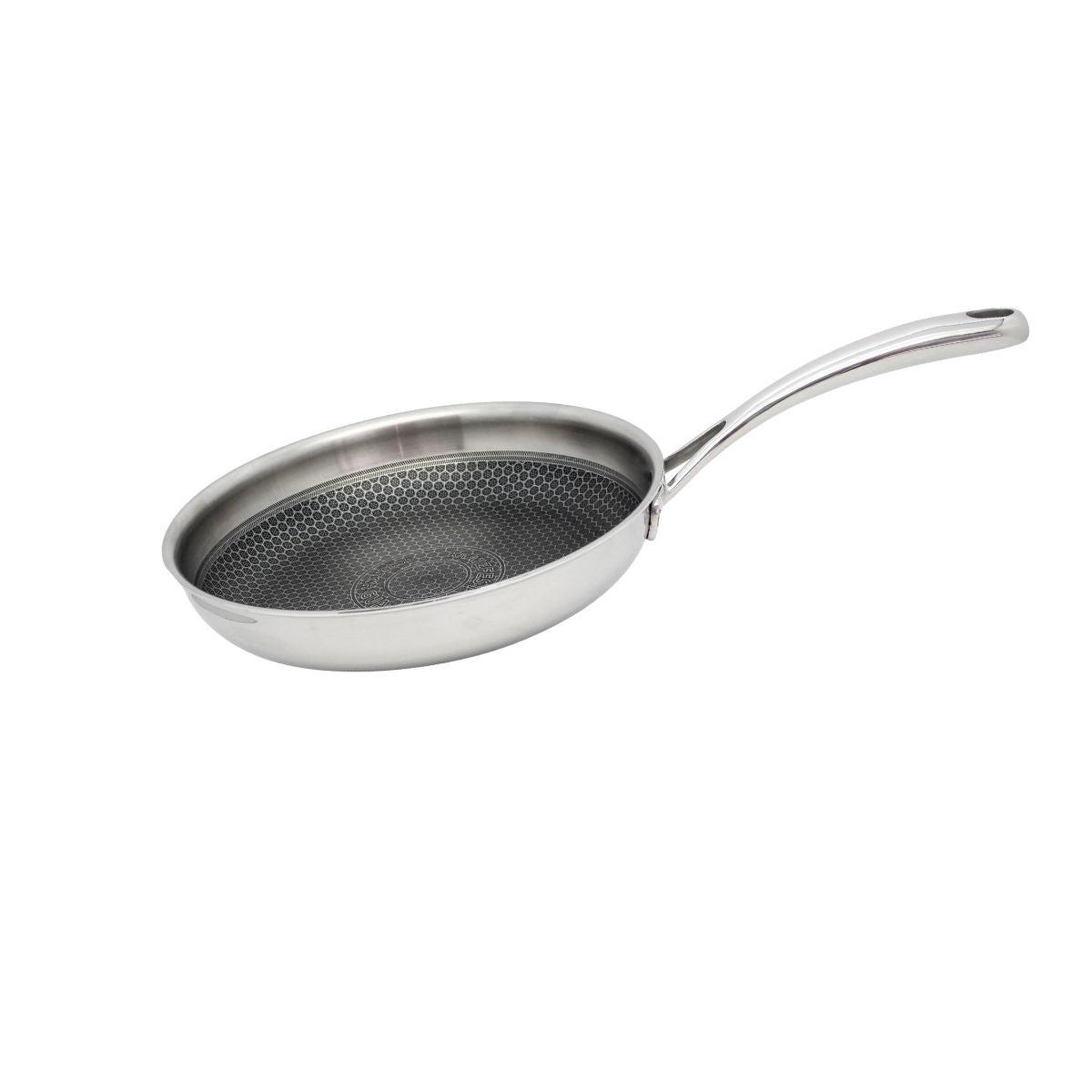 ELO Poêle 28 cm en inox 18/10 elo relief evolution