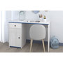 Voir la diapositive 9 : Bureau enfant 1 tiroir 2 niches L121cm REVERSO