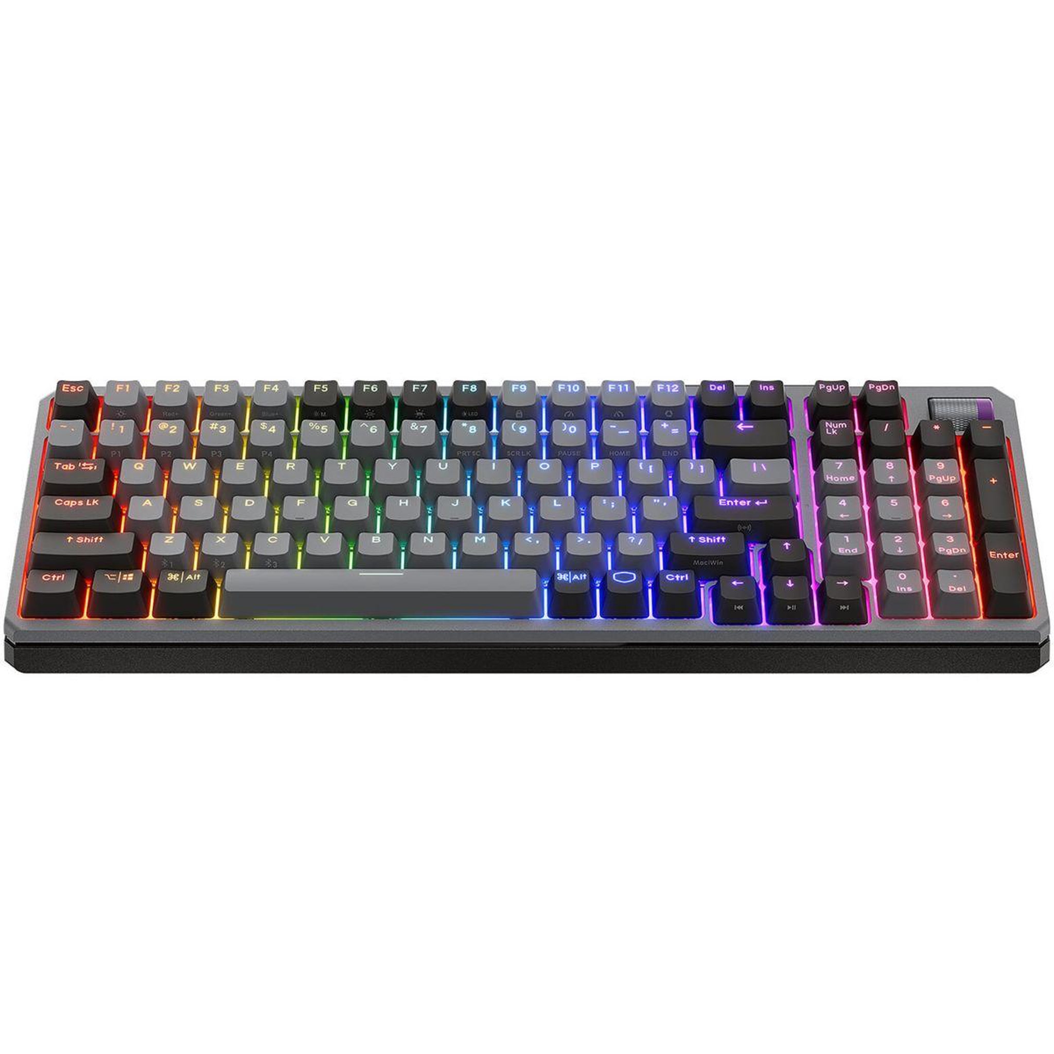 Voir la diapositive 2 : Cooler Master Clavier gamer sans fil MK770 Macaron Kailh Box v2 Red