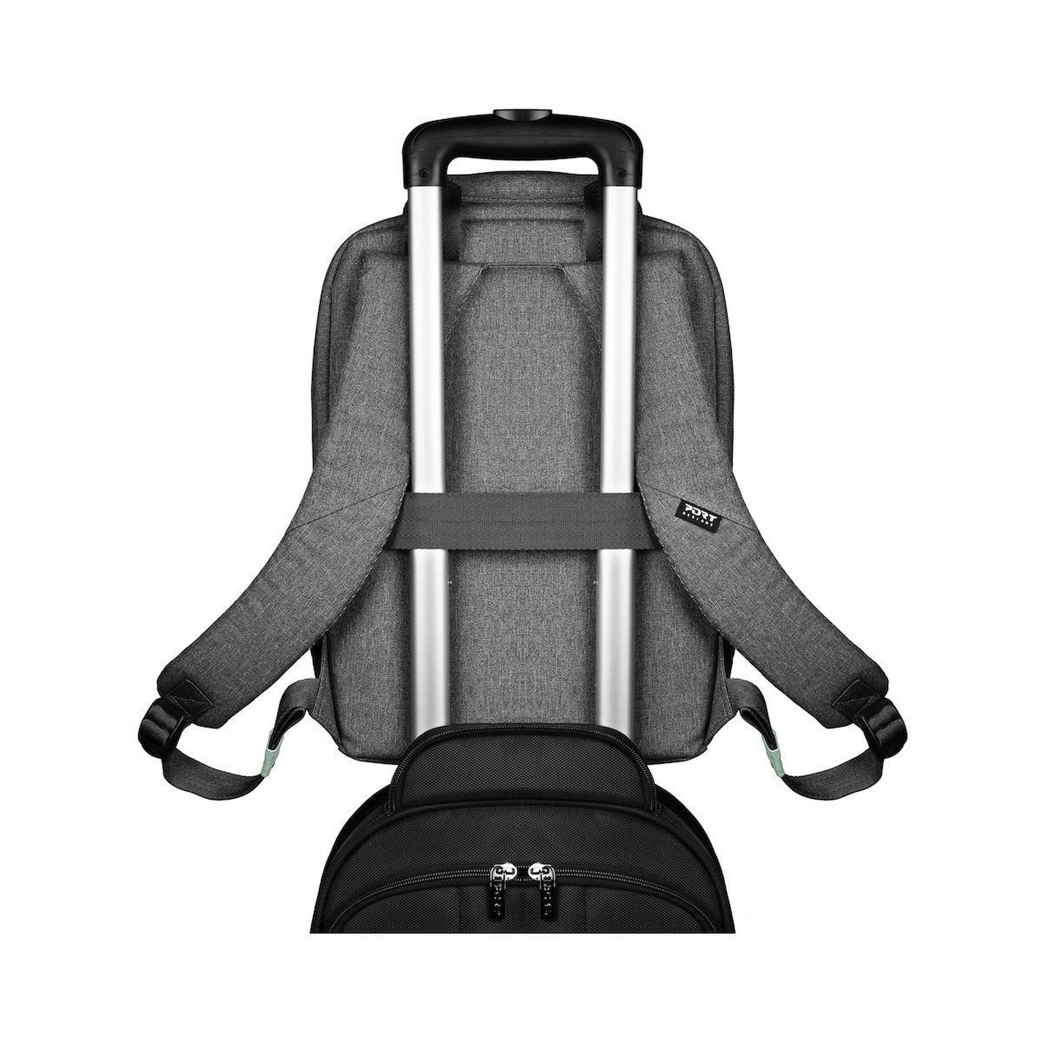 Voir la diapositive 3 : Port Sac à dos 13/14 Eco Yosemite gris