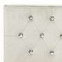 Voir la diapositive 5 : VIDAXL Banc 110 cm Blanc creme Velours