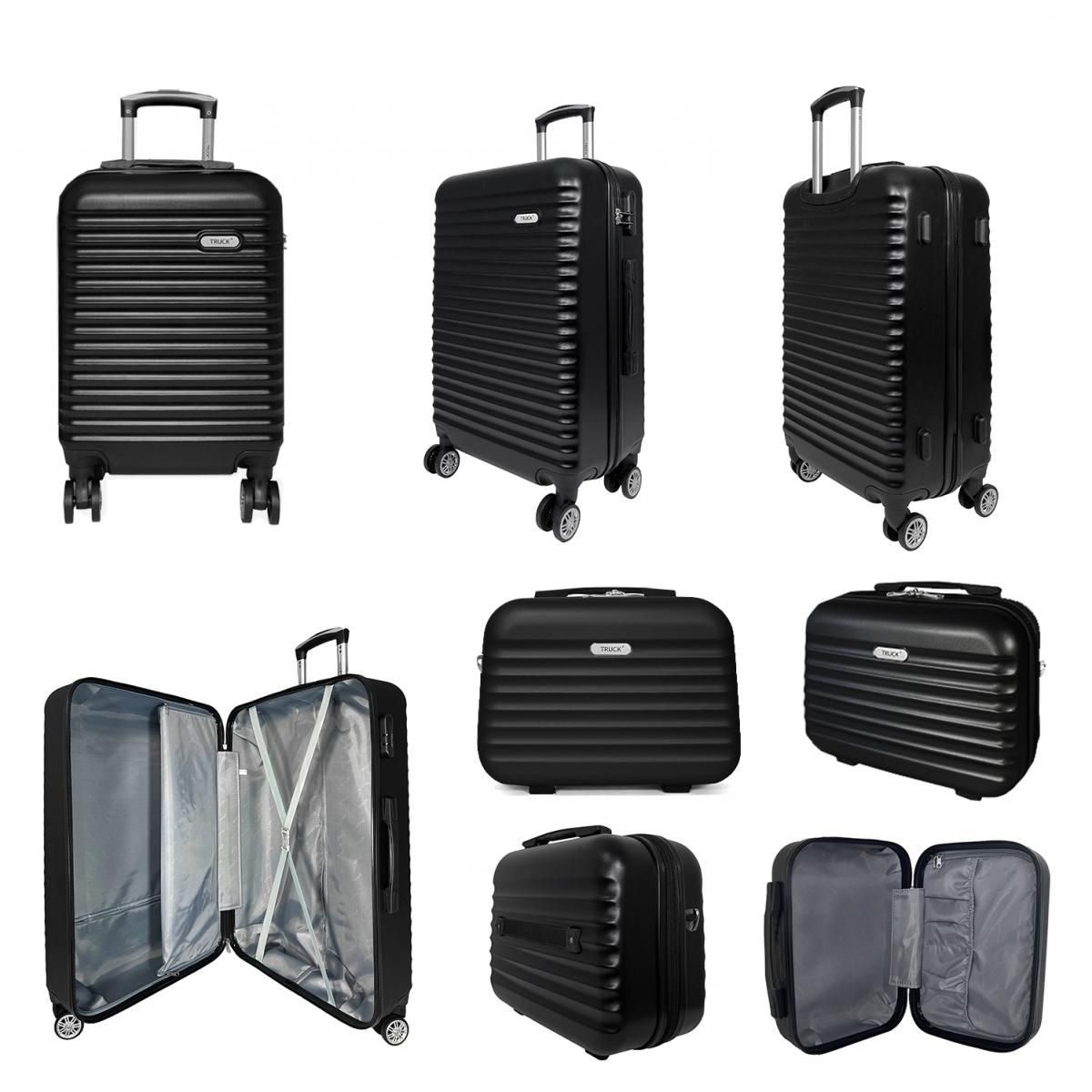 TRUCK Lot 3 valises plus 1 vanity rigides