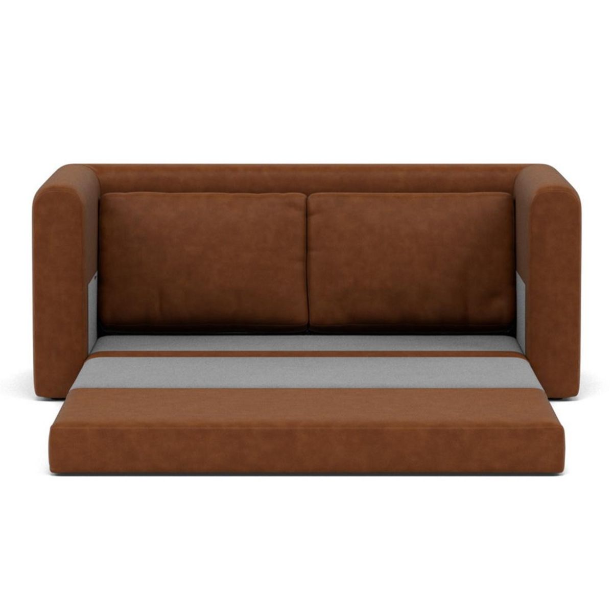 BEST MOBILIER Marilia - canapé 2 places convertible déplimousse en simili