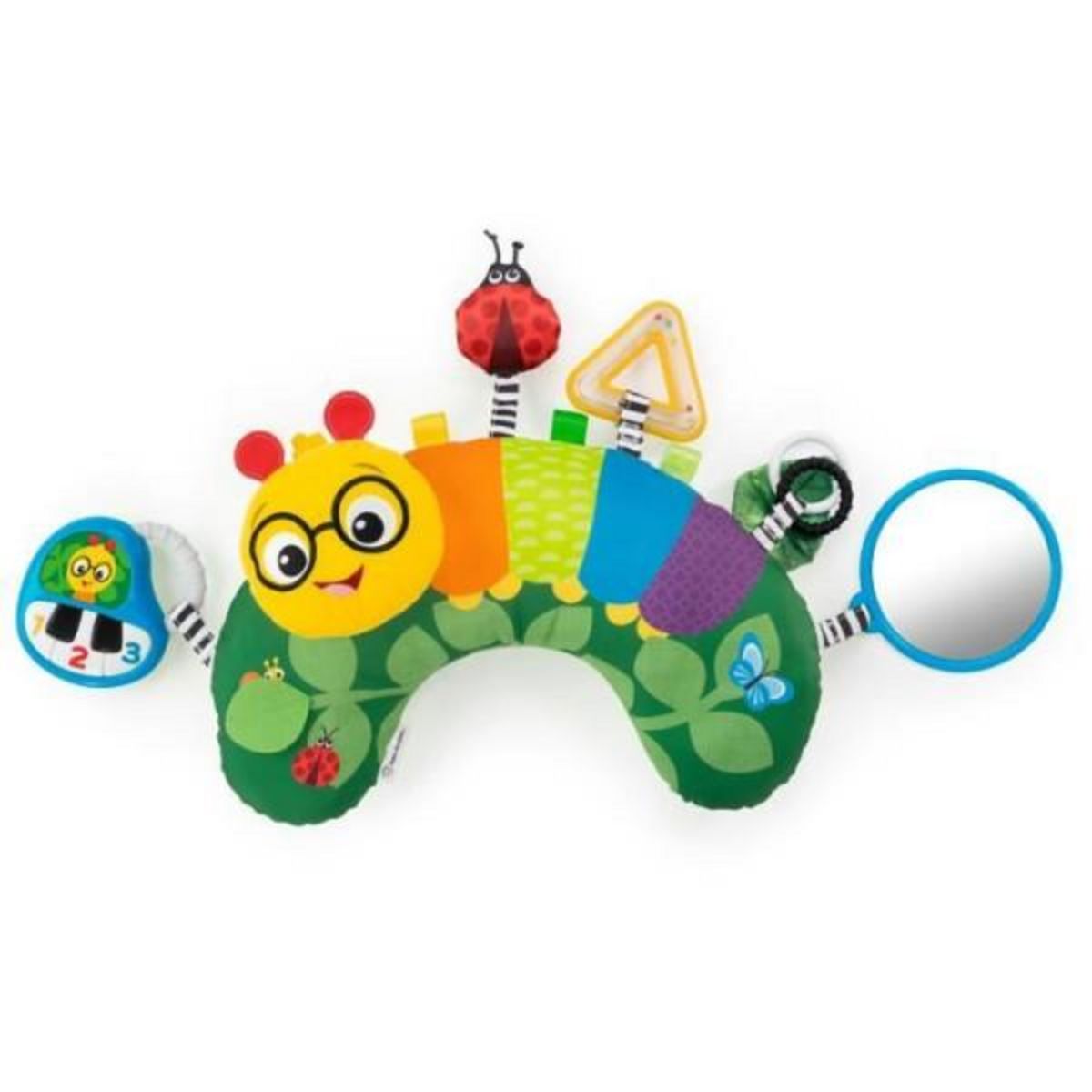 BABY EINSTEIN Coussin d'activités multisensoriel pour jeux a plat ventre - BABY EINSTEIN - Cal-a-Pillow - Enfants de 0 mois et plus