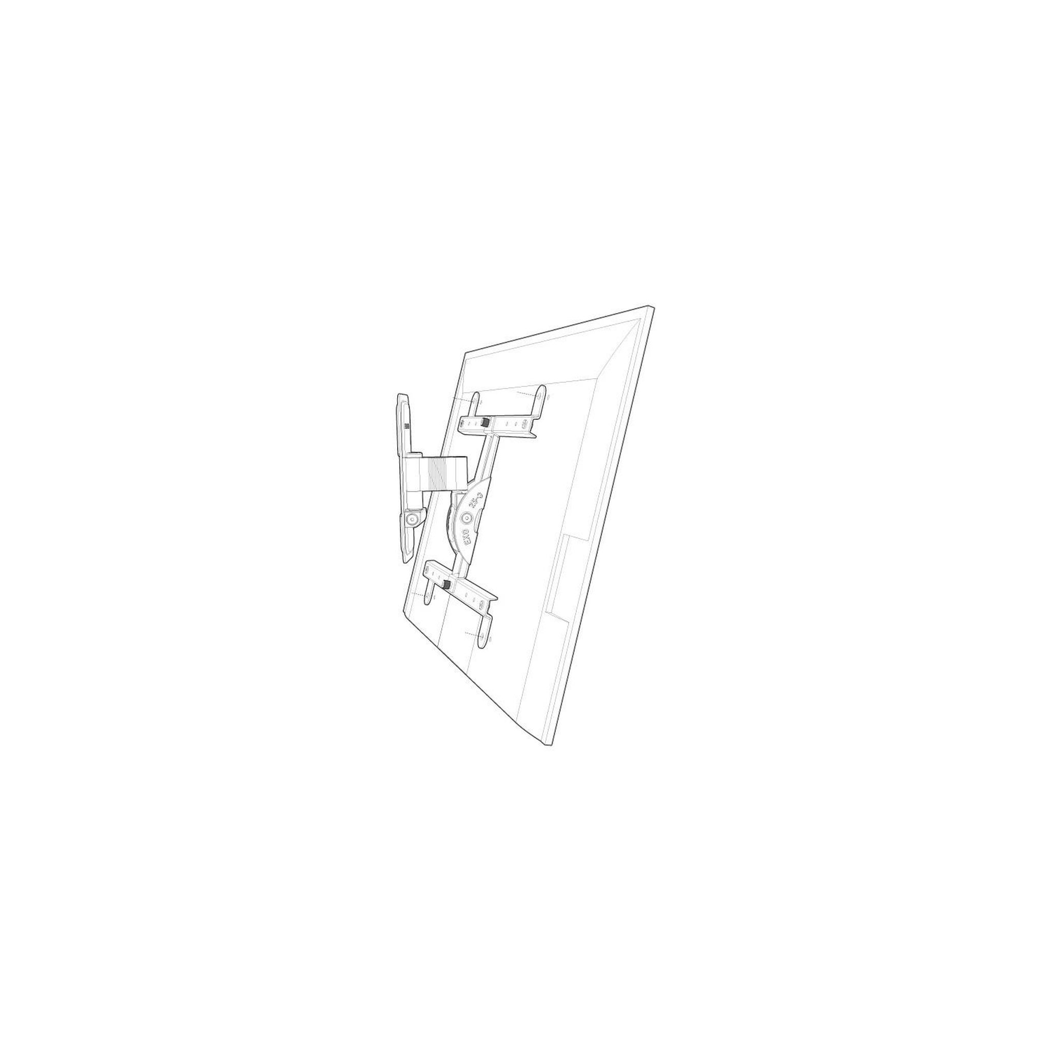 Voir la diapositive 3 : Erard Support mural inclinable/orientable pour écran de 30 à 55 - 048340