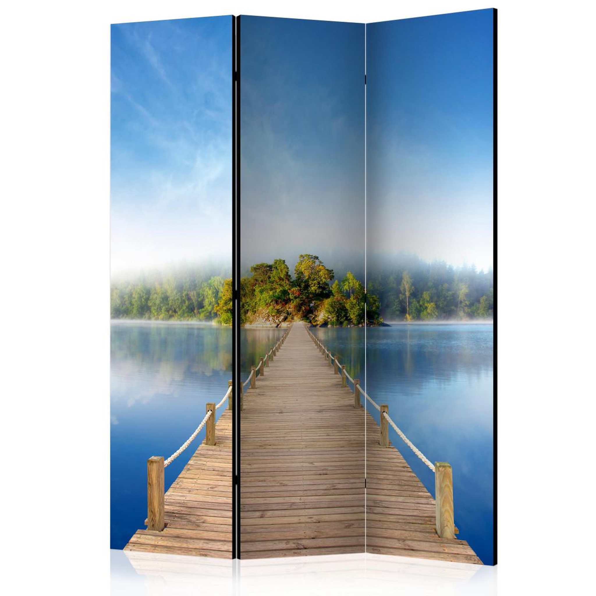 Paris Prix Paravent 3 volets  mysterious island  135x172cm