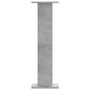 Voir la diapositive 5 : VIDAXL Supports de haut parleurs 2 pcs gris béton bois d ingénierie