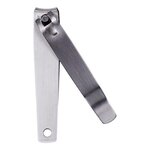 Paris Prix Coupe-Ongles en Acier Brossé  Beauty  8cm Argent