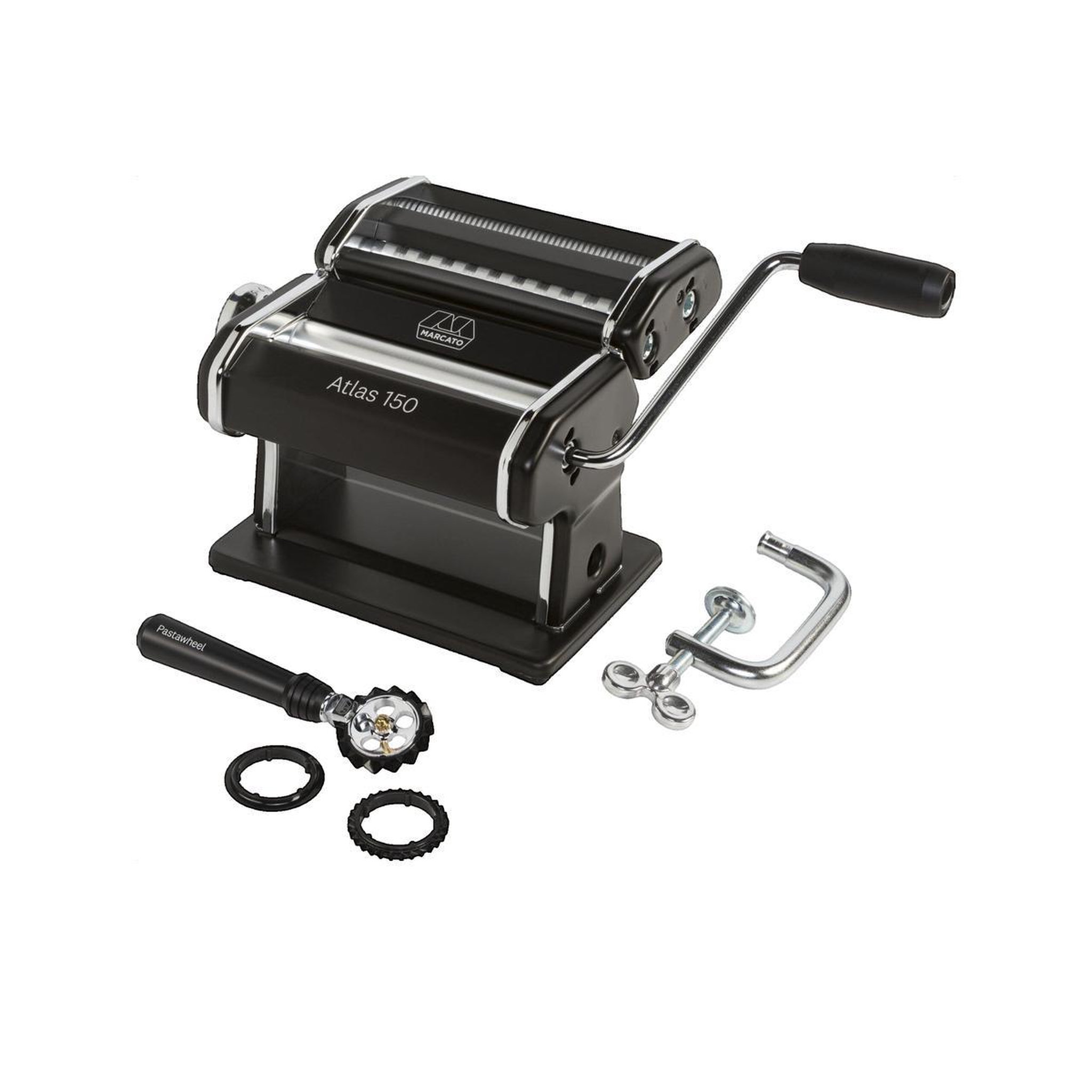 Marcato Machine à pâtes Marcato atlas 150 nera 150 mm noire